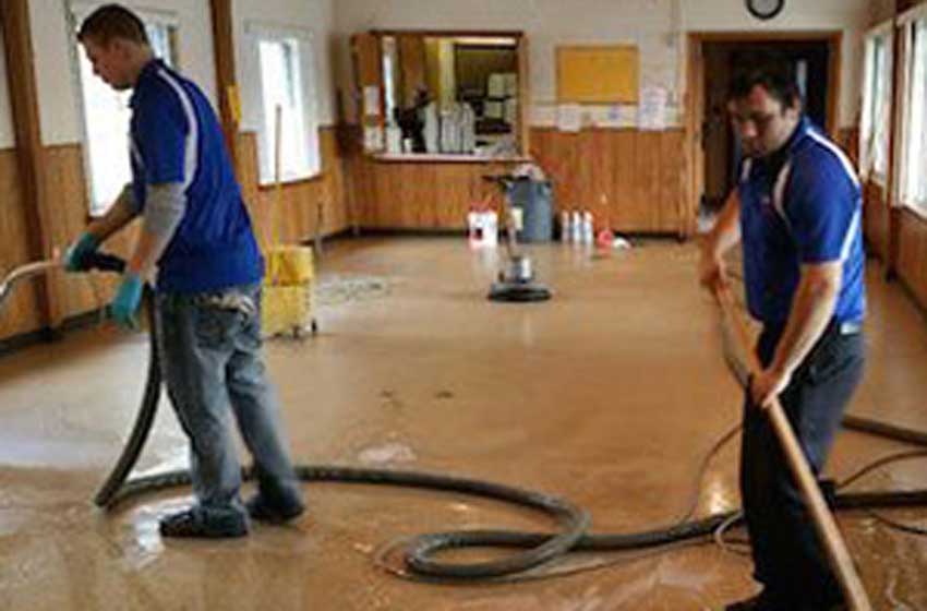 Gallery Flood Cleanup